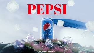 Pepsi 3D Product Animation | Blender