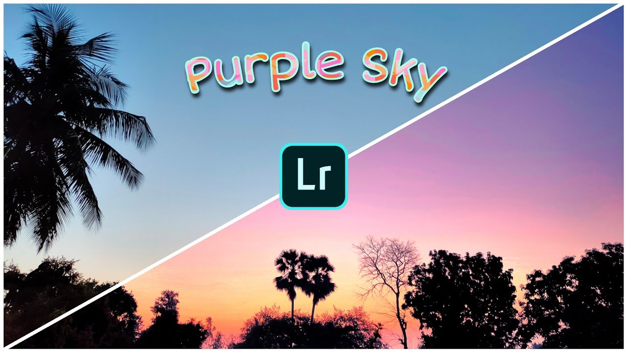 Purple Sky Presets | Lightroom Mobile Presets | Lightroom