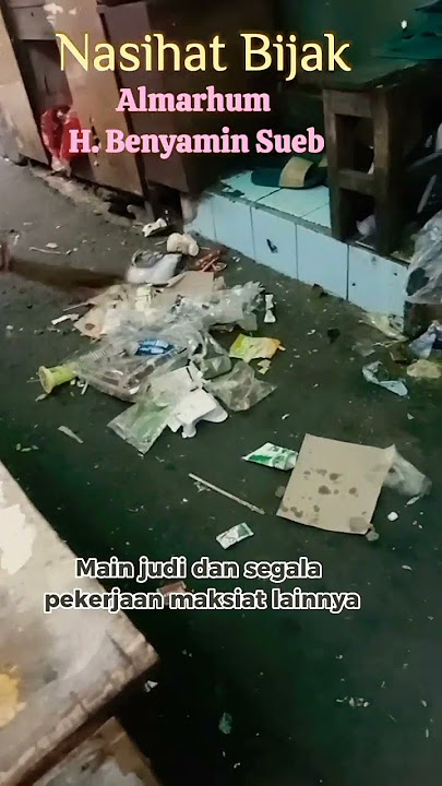 Kalimat Bijak || Almarhum H. Benyamin.S #youtubeshorts #shortvideo