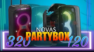 CHEGOU!!! NOVAS Partybox 120 & Partybox 320 da JBL Marcam Presença no Mercado!!!