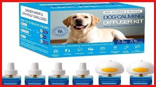 Dog Calming Pheromones Diffuser 6 in 1 Kit for Anxiety Relief and Stress Reduction