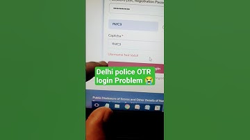 Delhi Police Constable OTR login Problem 😭#delhipoliceconstable #vacancy #otr #delhipolice #update