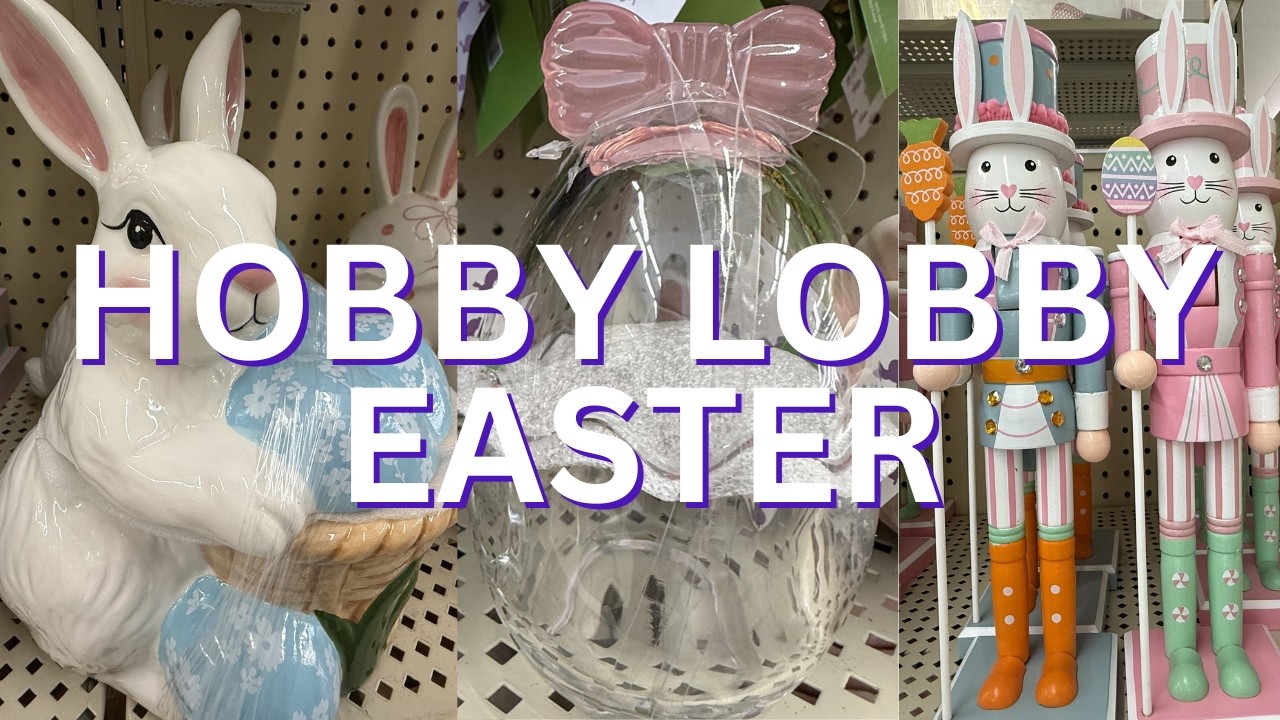 Пасхальный декор от Hobby Lobby для вашего стола и дома | 2026