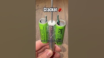 Crackers Sparkling Sparkles Trick #experiment #firecrackers #fireworks #crcakers #tricks