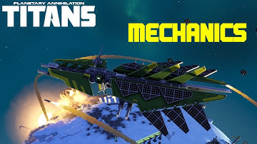 Planetary Annihilation TITANS Mechanics: Orbital Units