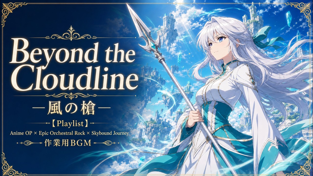 Playlist】Beyond the Cloudline ―風の槍―｜Anime OP × Epic