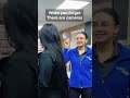 When you forget there are cameras