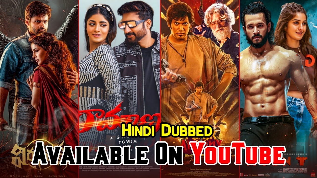 Top 10 Big New South Hindi Dubbed Movies Available On YouTube | Mark ...