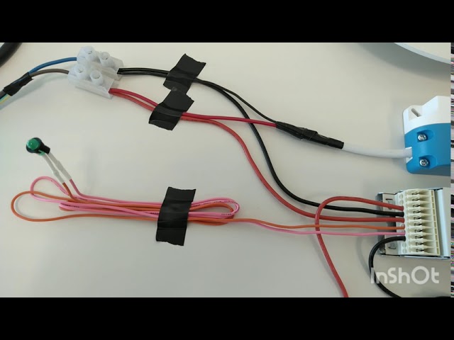 Wiring of emegency lighting module with LED lights YouTube