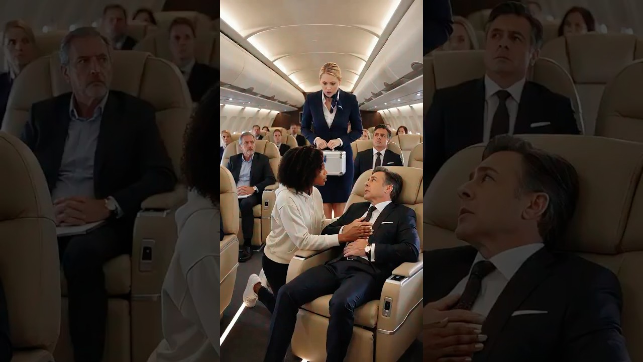 Flight Attendant Slapped a Black Doctor in First Class… Then Begged Her to Save a Life ✈️