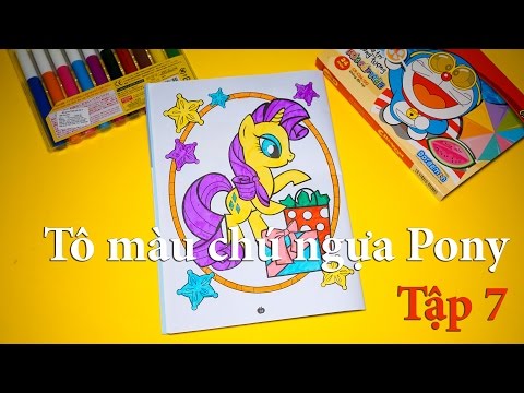 Video Đồ chơi cho bé gái - Cùng tô màu chú ngựa Pony bé nhỏ... - youtube