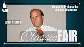 Linguistic Evidence for the Book of Mormon