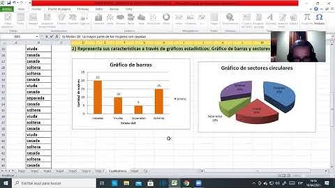 EXCEL Tabulación y Gráficos de Datos CUALITATIVOS