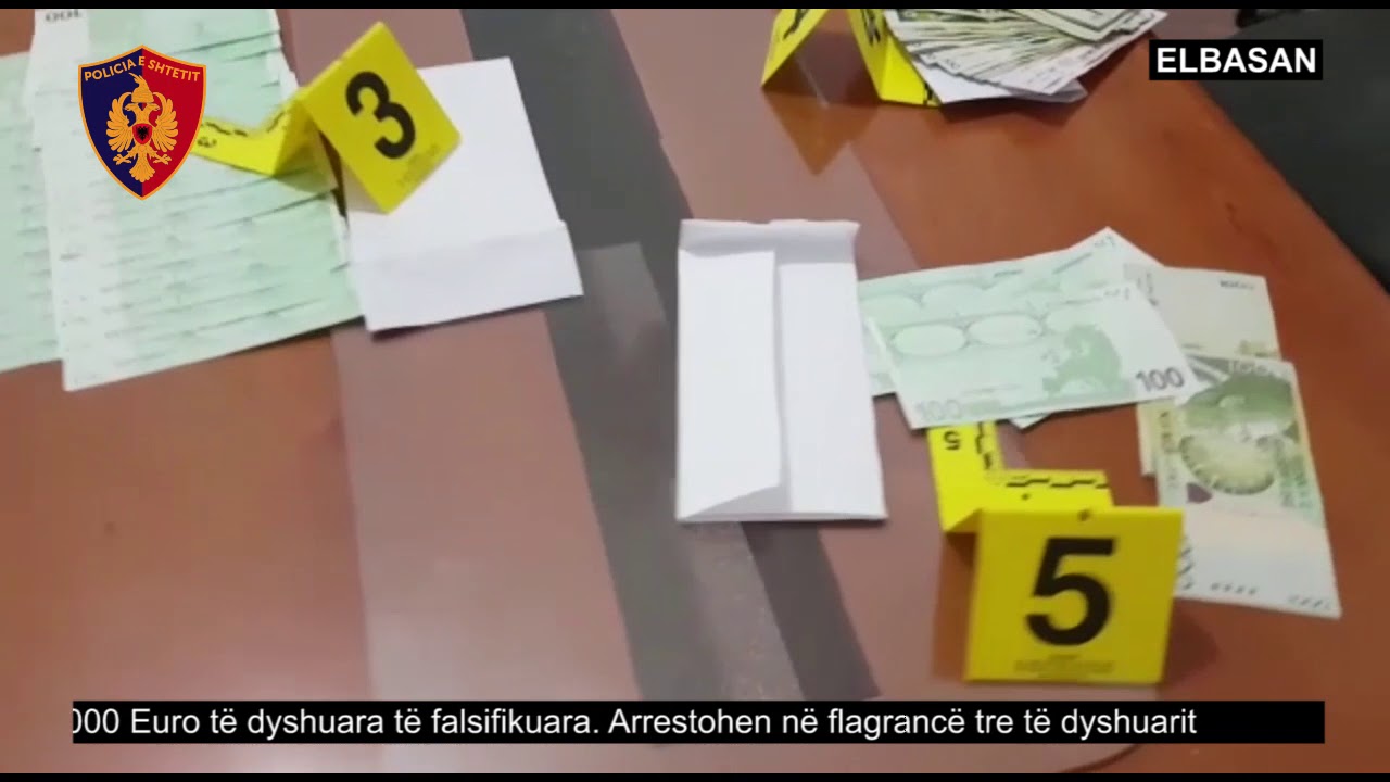 Bllokohen në Elbasan 11 mijë euro të dyshuara falso