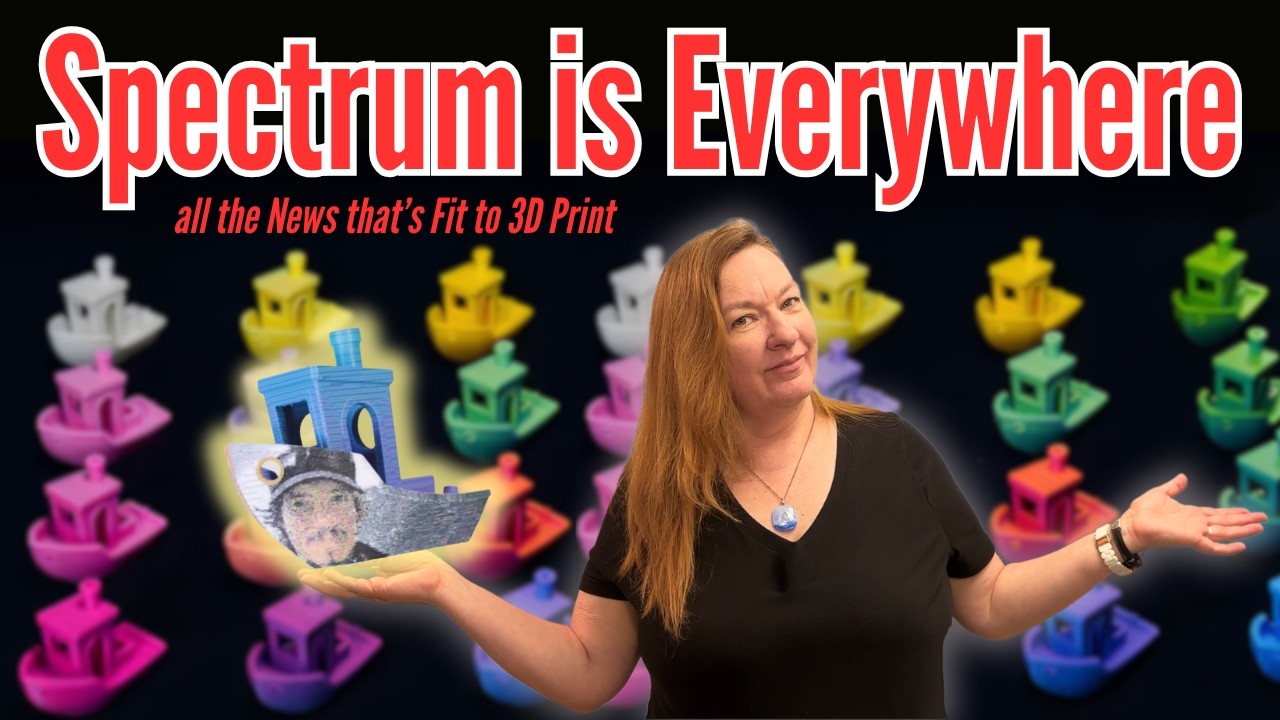 3D Printing News: Spectrum 3D for all, Prusa Poopless INDX out now, plus 3DCP