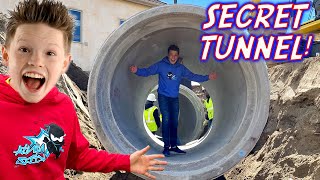 We Built a Secret Tunnel in our Backyard!