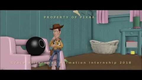 |TOY STORY| Woody Test Animation with Sound Part 10