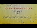 Hot Water Plumbing Exam