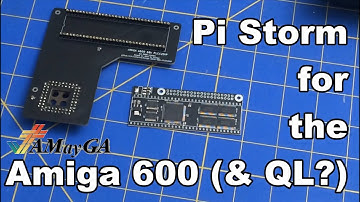 Quick Clip: PiStorm for My Amiga 600 (and for My Sinclair QL) - #AMayGA