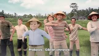 Jingle Prabowo-Gibran Istimewa jangan lupa SUBSCRIBE #prabowopresiden2024 #prabowogibran #istimewa