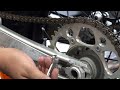 How To Tightening Your Chain
