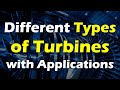 Different types of Turbines and their Applications.
