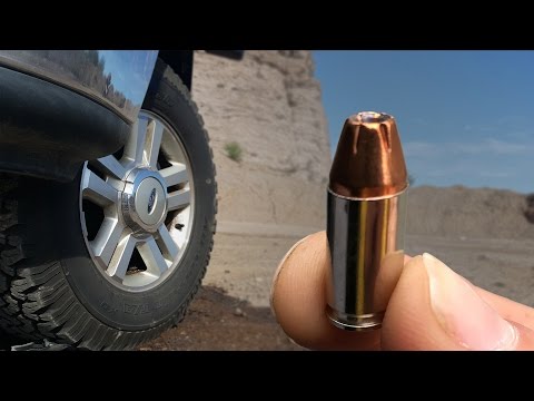 How Effective is a 9mm Shooting Out a Tire?