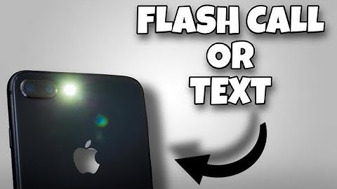 How to Make Your iPhone Flash When You Get a Text or Call