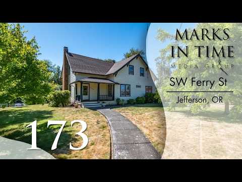 173 Ferry St, Jefferson, OR home video tour