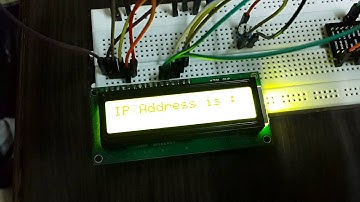 Raspberry PI - 16x2 LCD Display Print IP Address