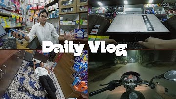 No Sleep, Just Work! Me & Anas Stayed in Pharmacy Till 4AM 😴💻 #dailyvlog #pharmacy
