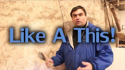 How To Prepare Pre-existing Stone or Brick Interior or Exterior Parging for Refresh