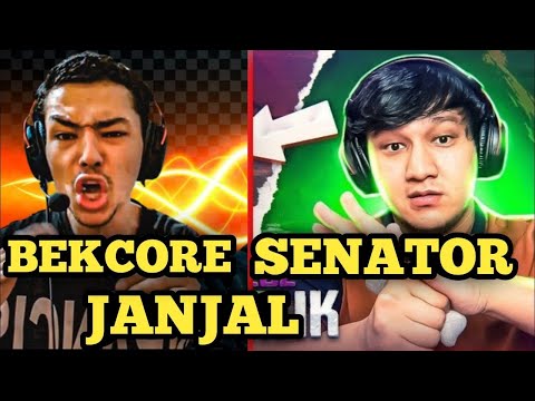 BEKCORE SENATOR VA ASLAMBOI O'RTASIDAGI JANJALGA FIKR BILDIRDI | PUBG MOBILE