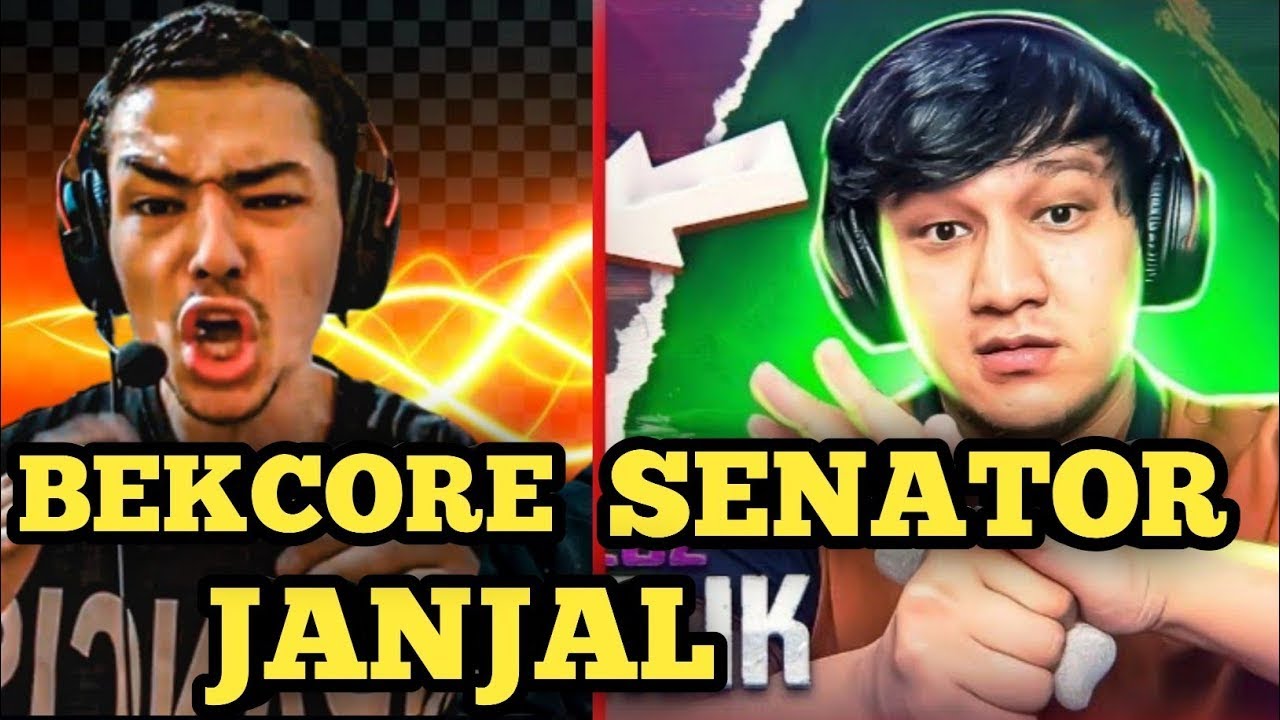 BEKCORE SENATOR VA ASLAMBOI O'RTASIDAGI JANJALGA FIKR BILDIRDI | PUBG MOBILE