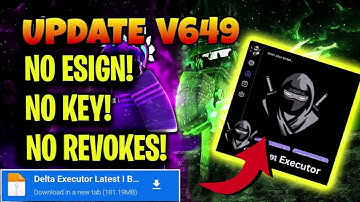 Delta Executor Mobile New Update V649 | No Lag | Fluxus Executor Mobile/Pc Roblox