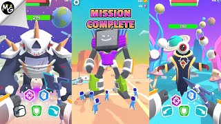 Robot Mecha TV Man VS Monster Terkuat Di Bulan Dan Monster Planet Lain | Game Mechangelion