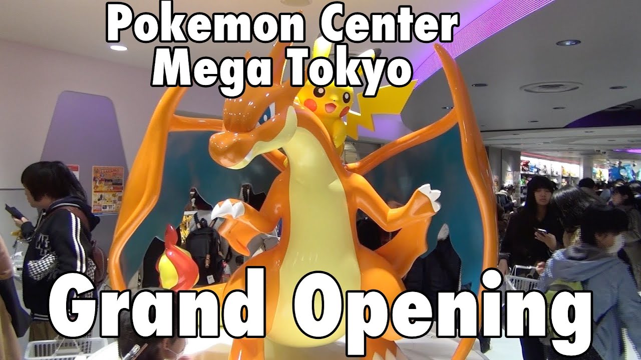Pokemon Center Mega Tokyo Grand Opening Ikebukuro ポケモンセンターメガ東京グランドオープン池袋 Youtube