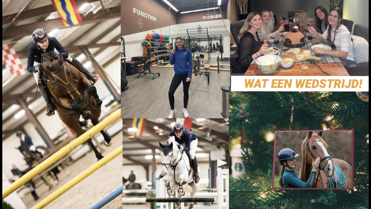 Weekvlog Springen Met 1 Beugel Wedstrijd Surprise Tentamens Vlog 