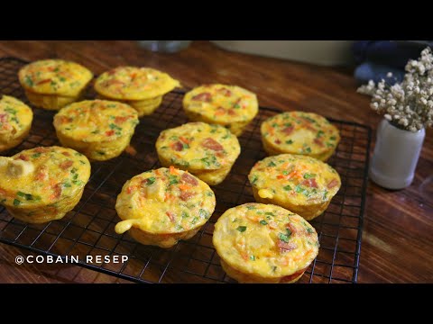 Video: Cara Membuat Muffin Telur
