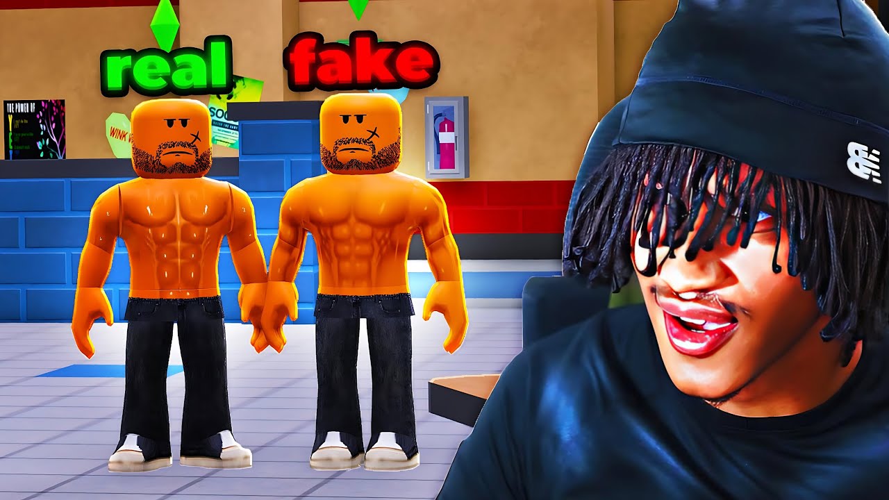 I Pretended To Be The NPC in Roblox Fight In A School