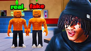 I Pretended To Be The NPC in Roblox Fight In A School