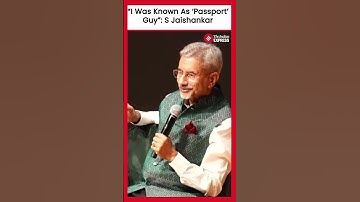 “I Was Known As Guy Who…” EAM Jaishankar Shares Funny Anecdote When He Was Favourite ‘Passport’ Guy