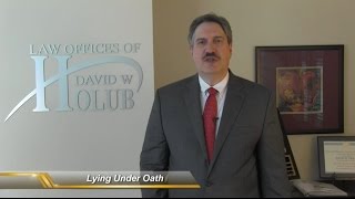 Lying Under Oath | Making A False Statement | Indiana Lawyer Shares Consequences
