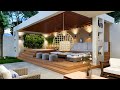 100 Modern Patio Design Ideas 2024 Backyard Garden Landscaping ideas| Home Rooftop Pergola Design P4