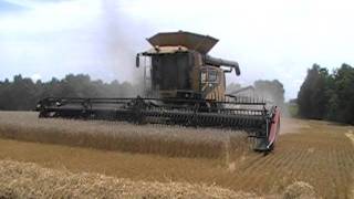 Claas Lexion 595R and 575R