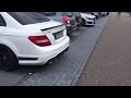 Mercedes-Benz C63 507edition AMG w/ Capristo exhaust system! So loud!!