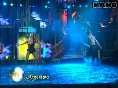 Aquadance Argentina: Valeria Archimó y Leandro Nimo (Bailando por un Sueño 2CMB 30-05-10)