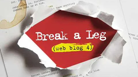 Break a Leg - Jennifer's Tour (Weblog 4)