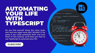 Streamline Your Daily Tasks: Automate Your Life with TypeScript - A Step-by-Step Tutorial
