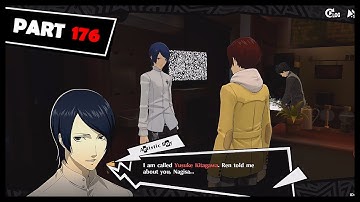 Persona 5 The Phantom X Playthrough Part 176 Leblanc; Meeting Yusuke Kitagawa